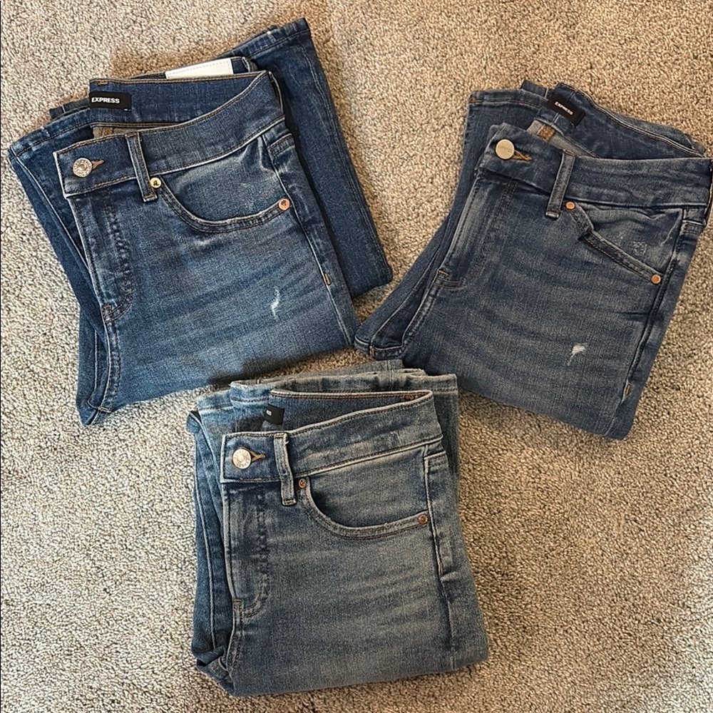 Bundle of 3 Express Jeans